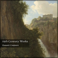 ""'19th Century Works": Romantic Composers" Album Art
