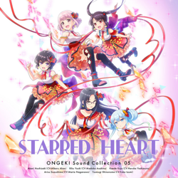 "ONGEKI Sound Collection 05『STARRED HEART』" Album Art