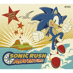 "SONIC RUSH ADVENTURE Original Soundtrack (Bonus Track Version)" Album Art