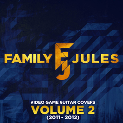 "Video Game Guitar Covers, Vol. 2" Album Art