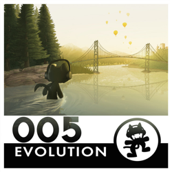 "Monstercat 005 - Evolution" Album Art
