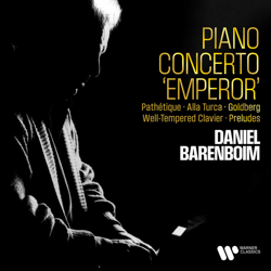 "Piano Concerto 'Emperor' - Pathétique, Alla Turca, Goldberg, Well-Tempered Clavier, Preludes" Album Art