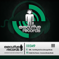 "Can't Bring Me Down (Damaged Remix) / Innocence (Smartyz Remix)" Album Art