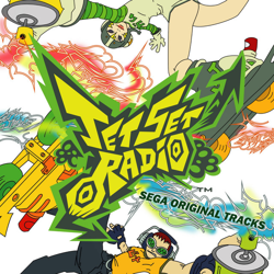 "Jet Set Radio SEGA Original Tracks" Album Art