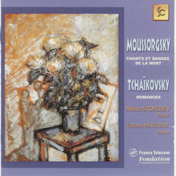 "Moussorgsky: Chants et Danses de la Mort & Tchaïkovsky: Romances" Album Art