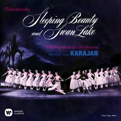 "Tchaikovsky: Suites from Swan Lake and The Sleeping Beauty" Album Art