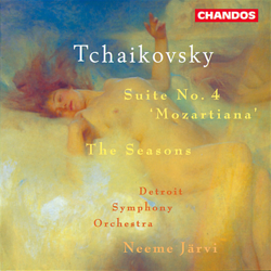 "Tchaikovsky: Suite No. 4 & The Seasons" Album Art