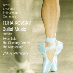 "Tchaikovsky Ballet Music Highlights: Swan Lake • The Sleeping Beauty • The Nutcracker" Album Art