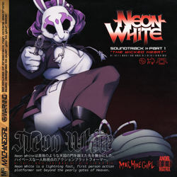 "Neon White Soundtrack Part 1 "The Wicked Heart"" Album Art