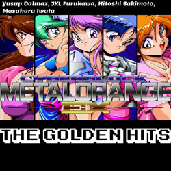 "Cyberblock Metal Orange EX: The Golden Hits" Album Art