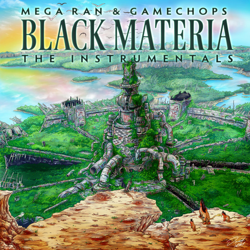 "Black Materia: The Instrumentals" Album Art